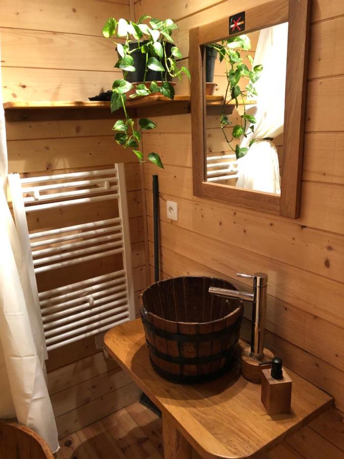 La Cabane à l'Orée des Bornes Évires Exterior foto